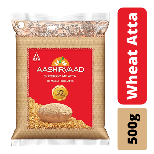 Aashirvaad Atta (கோதுமை மாவு)-500g