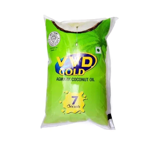 VVD Coconut Oil  (தேங்காய் எண்ணெய்) - 1Lit Pouch