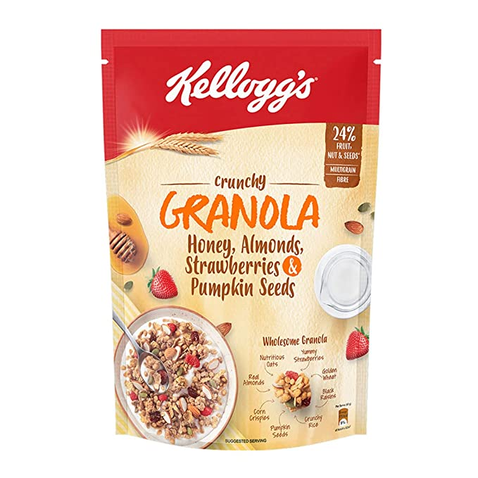 Kellogg's Honey Almonds - 460gm