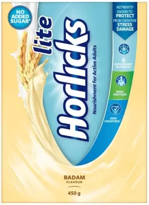 Horlicks Lite Badam Flavour Health And Nutrition Drink(ஹார்லிக்ஸ் லைட் – பாதம் )-450