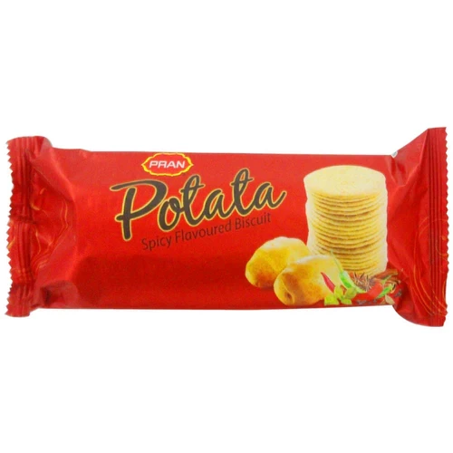 Pran Potato Biscuits Spicy Flavoured 75g