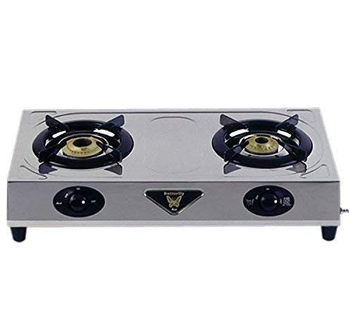 Butterfly Stainless Steel Ace 2 Burner Gas Stove