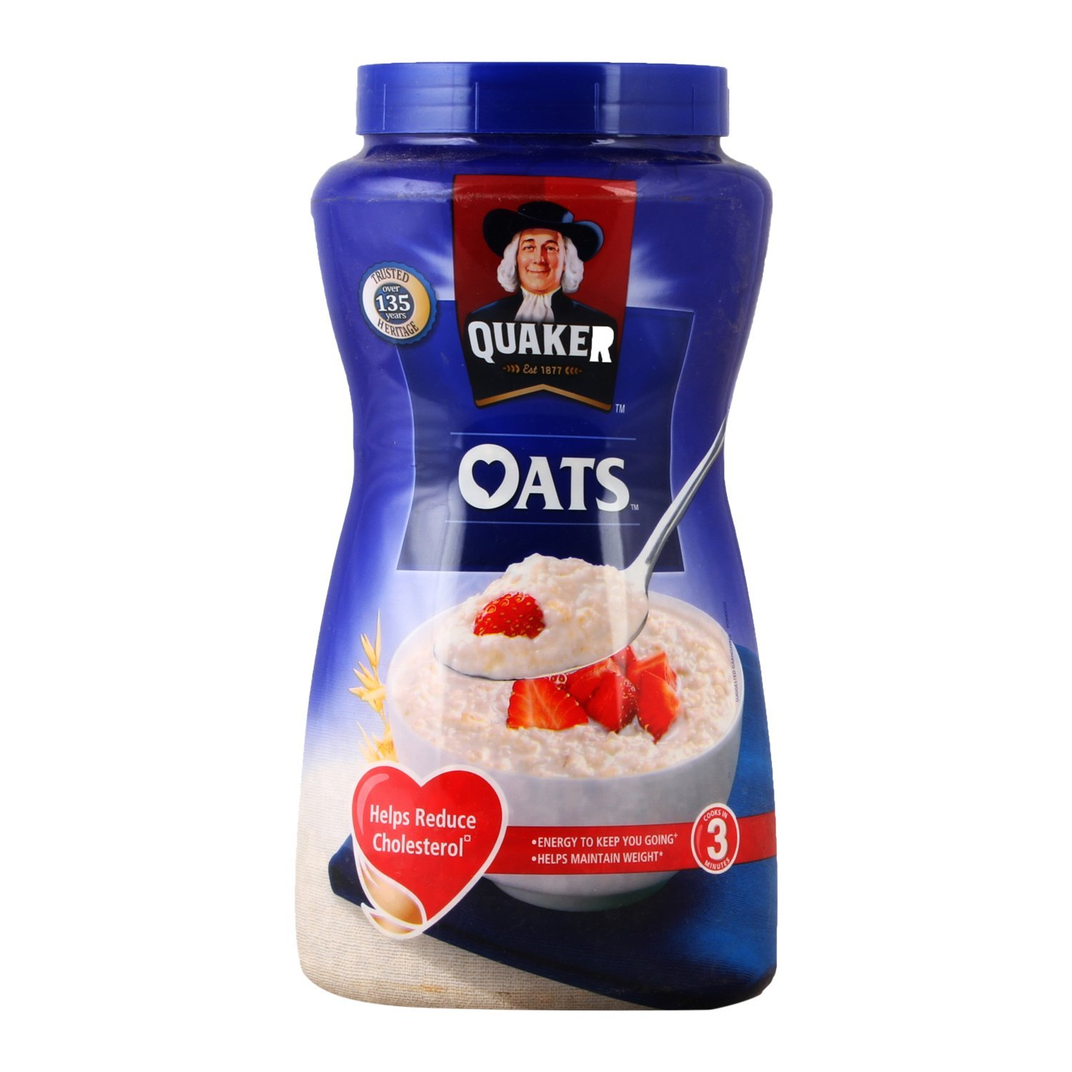 Quaker Oats (குவாக்கர் ஓட்ஸ்)- 1kg Jar