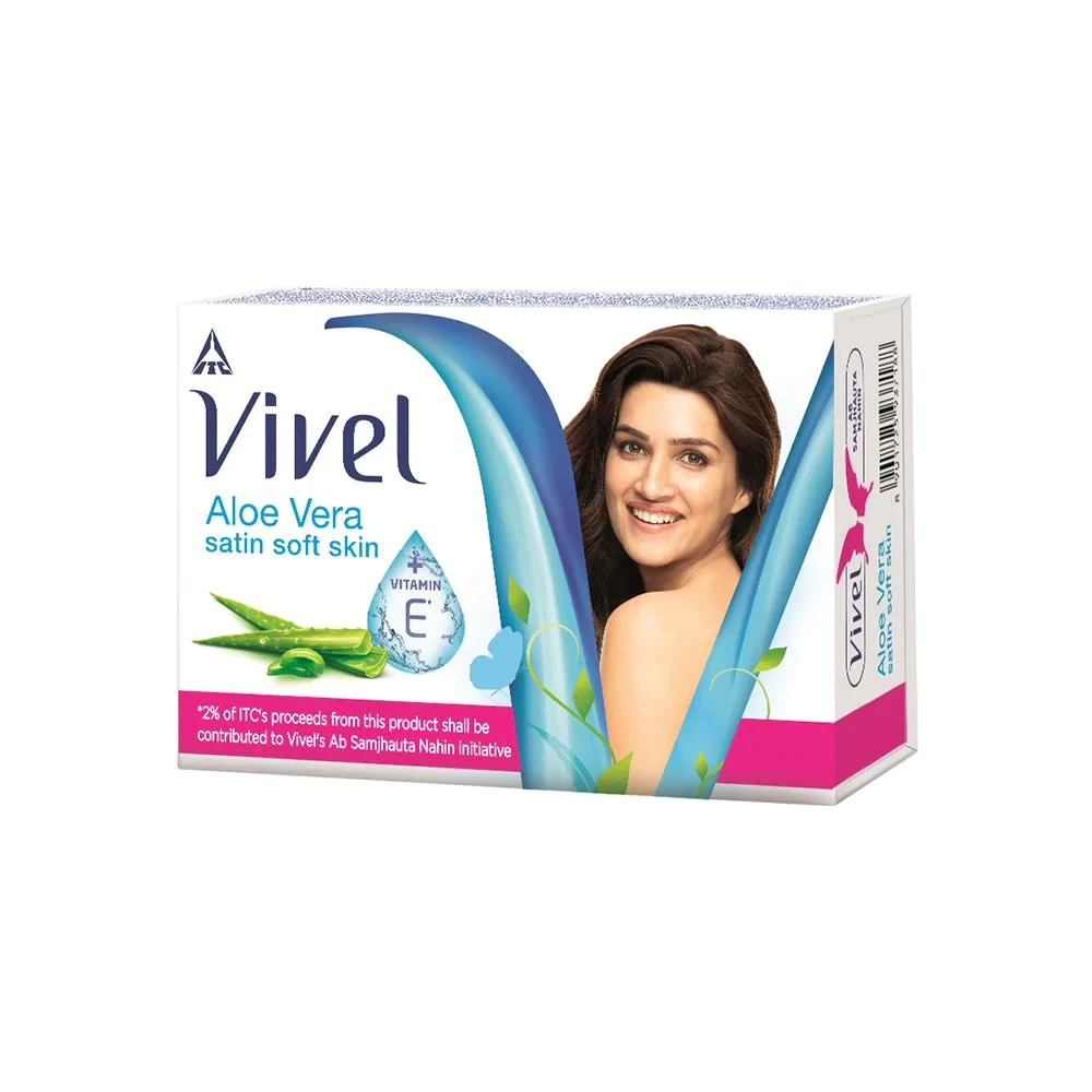 Vivel Soap(Aloe Vera Satin Soft Skin)-100g