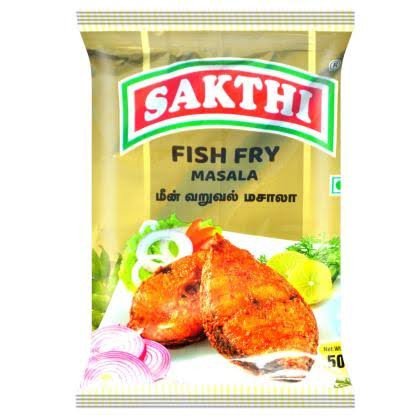 Sakthi Fish Fry Masala(சக்தி மீன் வறுவல் மசாலா)-50G