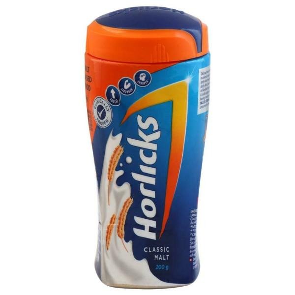 Horlicks Classic Malt 200 g (bottle)